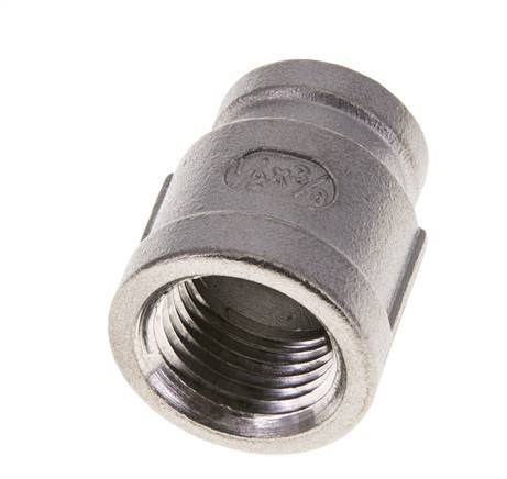 1/2'' NPT x 3/8'' NPT Stainless steel Round Socket 16 Bar