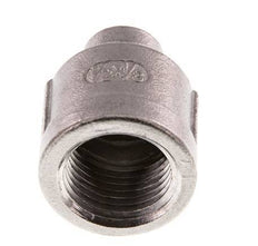 Rp 1/2'' x Rp 1/8'' Stainless steel Round Socket 16 Bar
