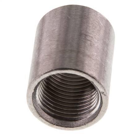 Rp 1/2'' Stainless steel Round Socket 16 Bar [2 Pieces]