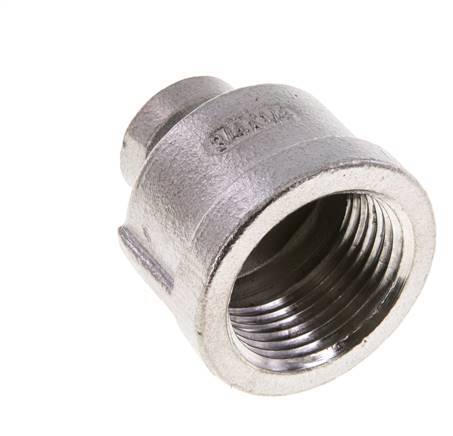 3/4'' NPT x 1/4'' NPT Stainless steel Round Socket 16 Bar