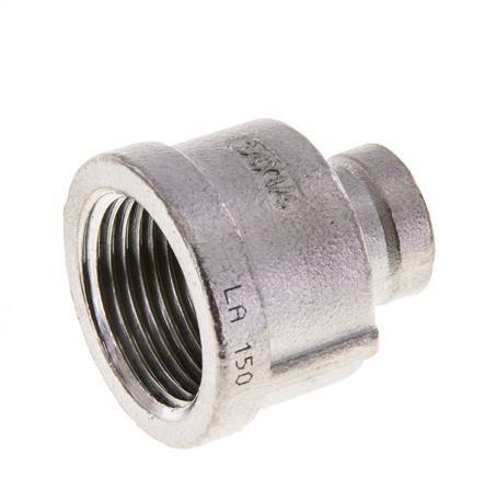 3/4'' NPT x 1/4'' NPT Stainless steel Round Socket 16 Bar