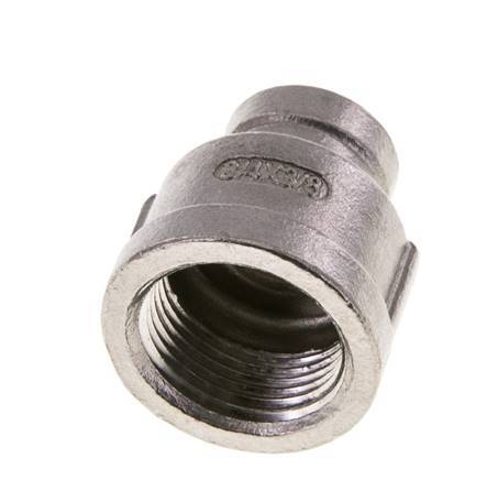 3/4'' NPT x 3/8'' NPT Stainless steel Round Socket 16 Bar