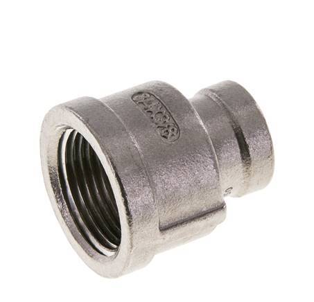 3/4'' NPT x 3/8'' NPT Stainless steel Round Socket 16 Bar