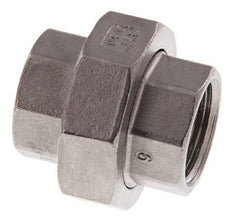 3/4'' NPT Stainless steel Double Nipple 3-pieces with Conically sealing 16 Bar