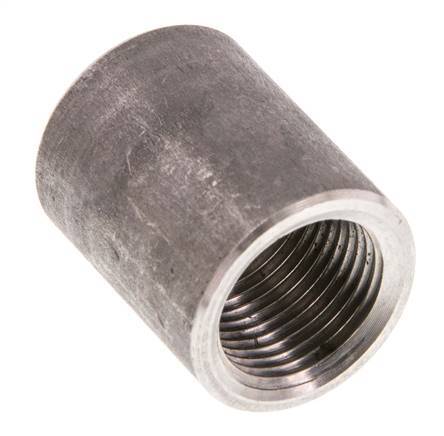 Rp 3/8'' Stainless steel Round Socket 16 Bar [2 Pieces]