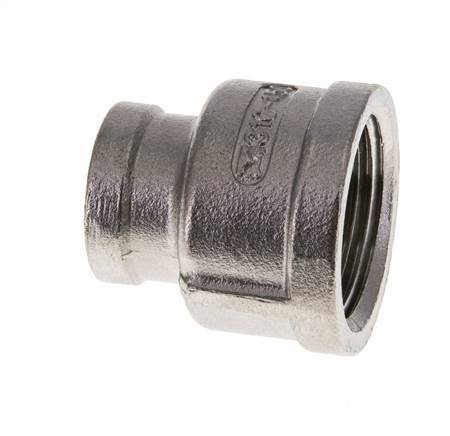 1'' NPT x 1/2'' NPT Stainless steel Round Socket 16 Bar