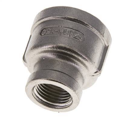 1'' NPT x 1/2'' NPT Stainless steel Round Socket 16 Bar
