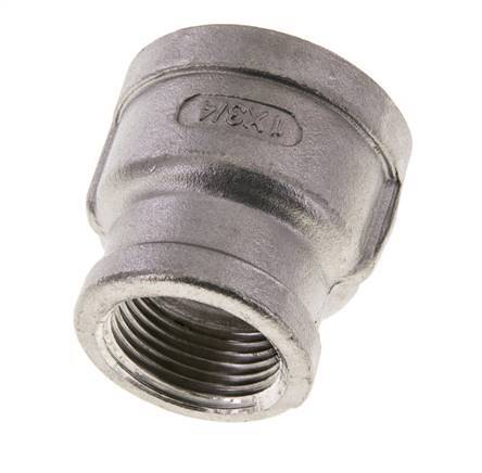 1'' NPT x 3/4'' NPT Stainless steel Round Socket 16 Bar