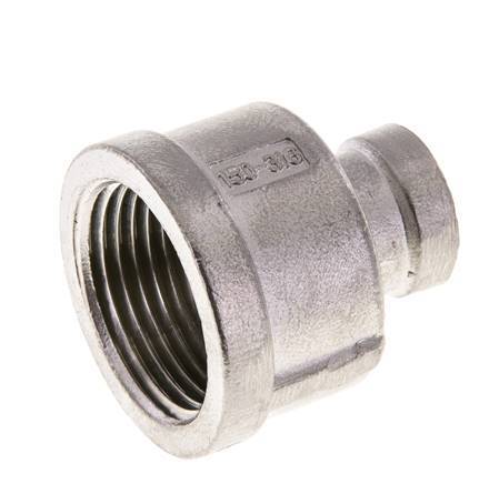 1'' NPT x 3/8'' NPT Stainless steel Round Socket 16 Bar
