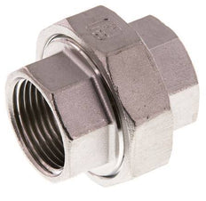 Rp 1'' Stainless steel Double Nipple 3-pieces with Conically sealing 16 Bar