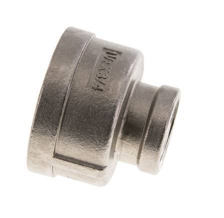 1 1/2'' NPT x 3/4'' NPT Stainless steel Round Socket 16 Bar