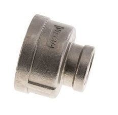 1 1/2'' NPT x 3/4'' NPT Stainless steel Round Socket 16 Bar