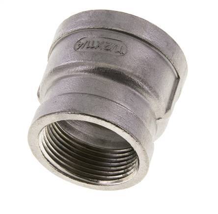 1 1/2'' NPT x 1 1/4'' NPT Stainless steel Round Socket 16 Bar