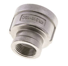 1 1/4'' NPT x 3/4'' NPT Stainless steel Round Socket 16 Bar