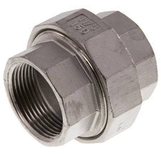 1 1/4'' NPT Stainless steel Double Nipple 3-pieces with Conically sealing 16 Bar