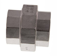 1 1/4'' NPT Stainless steel Double Nipple 3-pieces with Conically sealing 16 Bar
