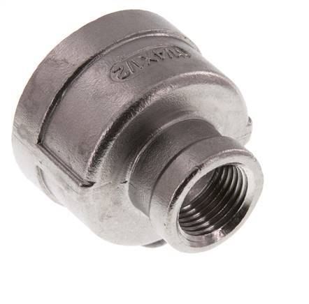 Rp 1 1/4'' x Rp 1/2'' Stainless steel Round Socket 16 Bar