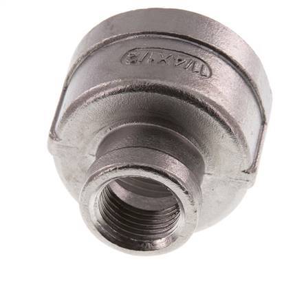 Rp 1 1/4'' x Rp 1/2'' Stainless steel Round Socket 16 Bar