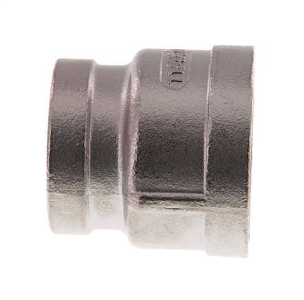 Rp 1 1/4'' x Rp 1'' Stainless steel Round Socket 16 Bar