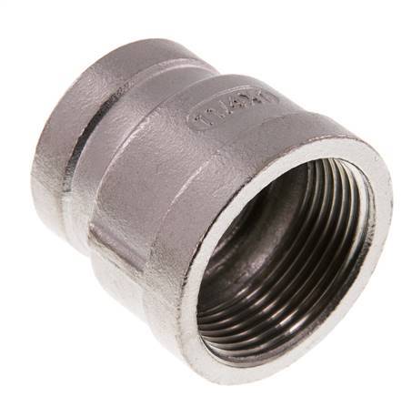 Rp 1 1/4'' x Rp 1'' Stainless steel Round Socket 16 Bar