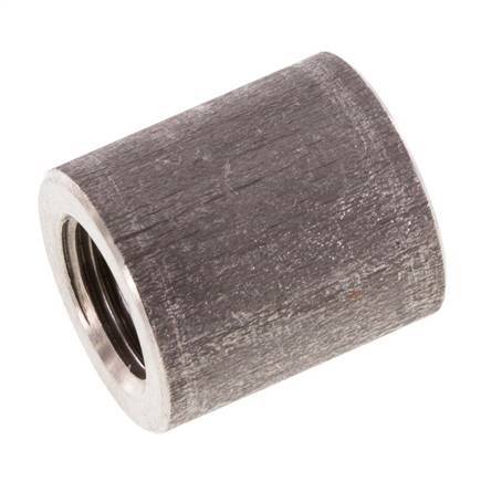 Rp 1/8'' x 14mm Stainless steel Welding Socket 40 Bar DIN 2986 - 17mm [2 Pieces]