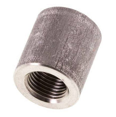 Rp 1/8'' x 14mm Stainless steel Welding Socket 40 Bar DIN 2986 - 17mm [2 Pieces]