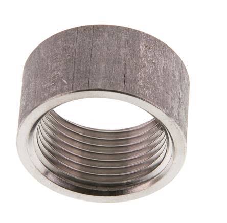 Rp 3/4'' x 31.8mm Stainless steel Welding Socket 40 Bar DIN 2986 - 17mm