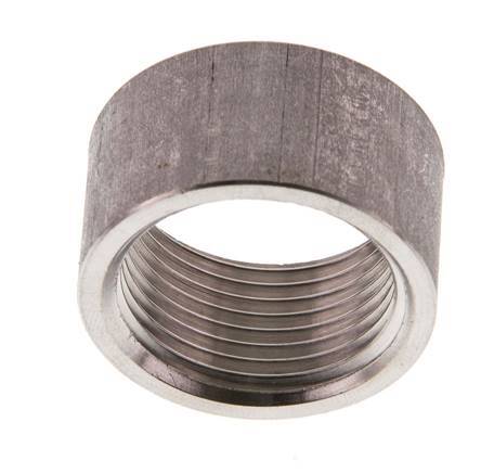 Rp 3/4'' x 31.8mm Stainless steel Welding Socket 40 Bar DIN 2986 - 17mm