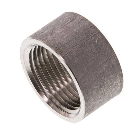 Rp 3/4'' x 31.8mm Stainless steel Welding Socket 40 Bar DIN 2986 - 17mm