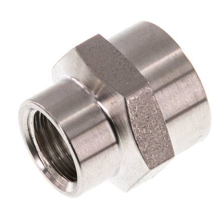 G 3/8'' x G 1/4'' Stainless steel Socket 40 Bar