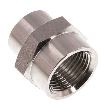 G 3/8'' x G 1/4'' Stainless steel Socket 40 Bar