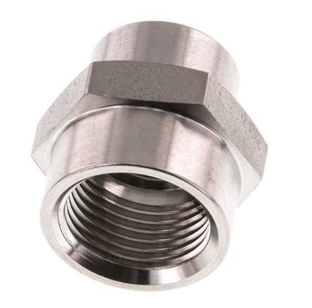 G 3/8'' x G 1/4'' Stainless steel Socket 40 Bar