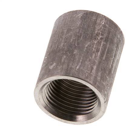 Rp 3/8'' x 21.3mm Stainless steel Welding Socket 40 Bar DIN 2986 - 26mm