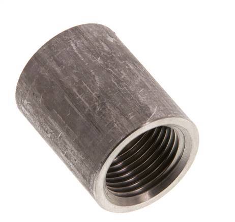 Rp 3/8'' x 21.3mm Stainless steel Welding Socket 40 Bar DIN 2986 - 26mm