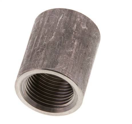 Rp 3/8'' x 21.3mm Stainless steel Welding Socket 40 Bar DIN 2986 - 26mm