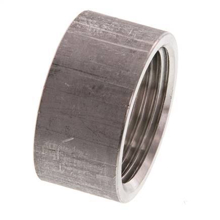 Rp 1'' x 39.5mm Stainless steel Welding Socket 40 Bar DIN 2986 - 20mm