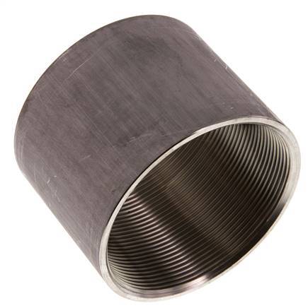 Rp 3'' x 95mm Stainless steel Welding Socket 40 Bar DIN 2986 - 71mm