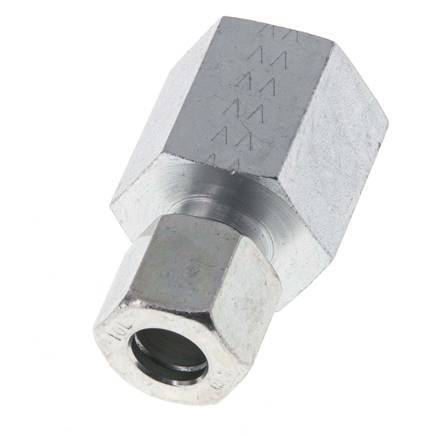 G 1/2'' x 10L Zinc plated Steel Straight Cutting Ring 315 Bar DIN 2353