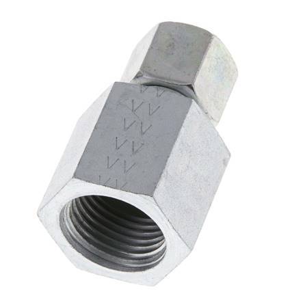 G 1/2'' x 10L Zinc plated Steel Straight Cutting Ring 315 Bar DIN 2353