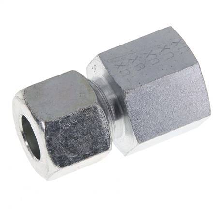 G 1/2'' x 14S Zinc plated Steel Straight Cutting Ring 630 Bar DIN 2353