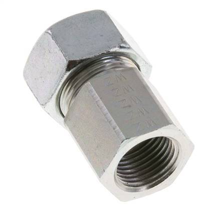 G 1/2'' x 18L Zinc plated Steel Straight Cutting Ring 315 Bar DIN 2353