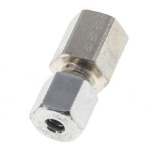 G 1/4'' x 6S Zinc plated Steel Straight Cutting Ring 630 Bar DIN 2353
