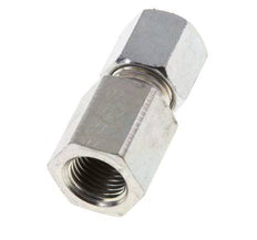 G 1/4'' x 6S Zinc plated Steel Straight Cutting Ring 630 Bar DIN 2353