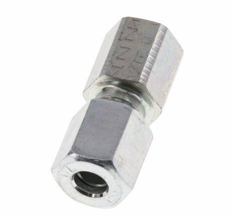 G 1/8'' x 6L Zinc plated Steel Straight Cutting Ring 315 Bar DIN 2353 [2 Pieces]