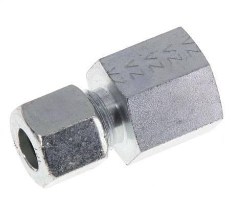 G 3/8'' x 10L Zinc plated Steel Straight Cutting Ring 315 Bar DIN 2353