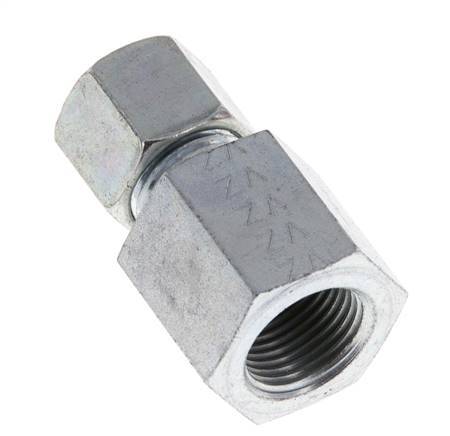 G 3/8'' x 10L Zinc plated Steel Straight Cutting Ring 315 Bar DIN 2353