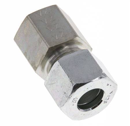G 3/8'' x 12S Zinc plated Steel Straight Cutting Ring 630 Bar DIN 2353