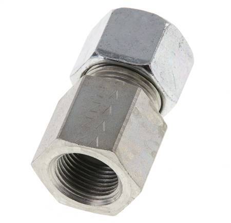 G 3/8'' x 12S Zinc plated Steel Straight Cutting Ring 630 Bar DIN 2353