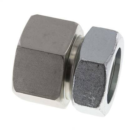 G 1 1/2'' x 42L Zinc plated Steel Straight Cutting Ring 160 Bar DIN 2353