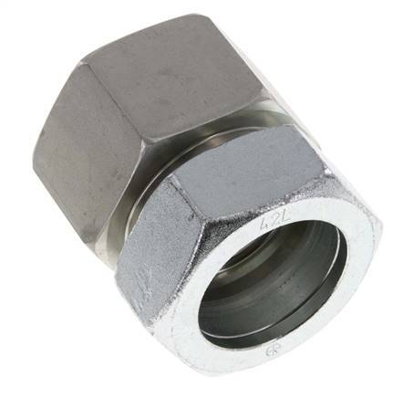 G 1 1/2'' x 42L Zinc plated Steel Straight Cutting Ring 160 Bar DIN 2353